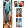 Leggings Asymétrique Blue