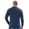 Pull col polo à manches longues Bucarest- 23H0006202