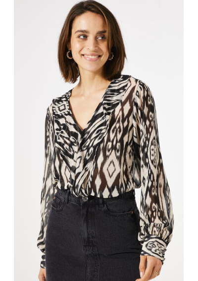 Blouse Mara col v