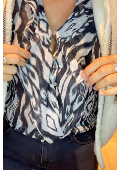 Blouse Mara col v
