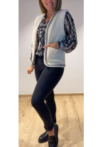 Blouse Mara col v