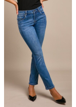 Jeans droit push-up Louise L21372-1