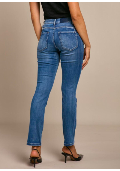 Jeans droit push-up Louise L21372-1