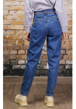 Jeans mom taille haute Alba L21003