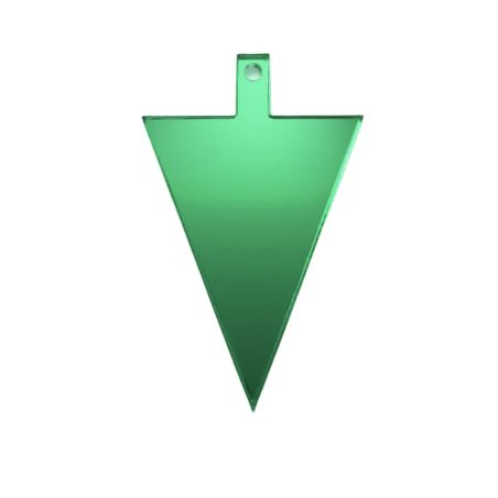 TELLMEE TIKA TRIANGLE MIROIR VERT