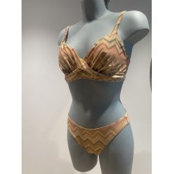 Bikini haut et bas Aria Chevron