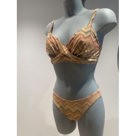 Bikini haut et bas Aria Chevron