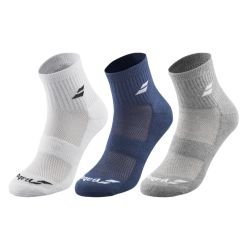 chaussettes 3 Pairs Pack Junior bleu/gris/blanc