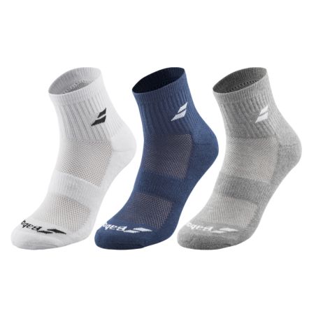 chaussettes 3 Pairs Pack Junior bleu/gris/blanc